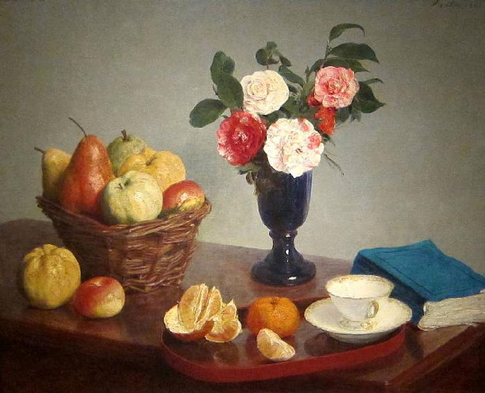 Henri Fantin-Latour Still Life oil painting image